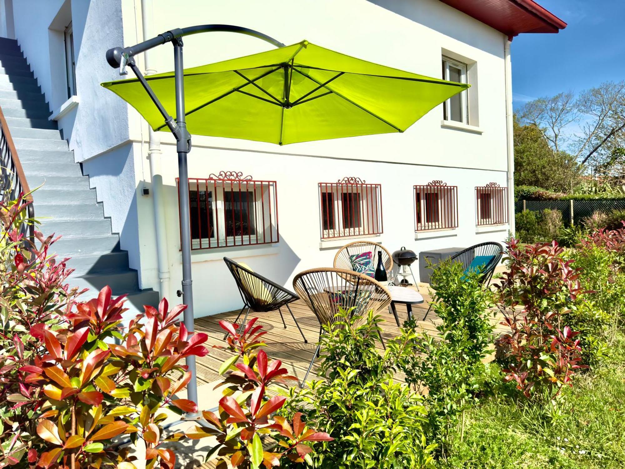 Maison Des Chenes 64 - Independant Apartment With Terrasse Boucau Ngoại thất bức ảnh