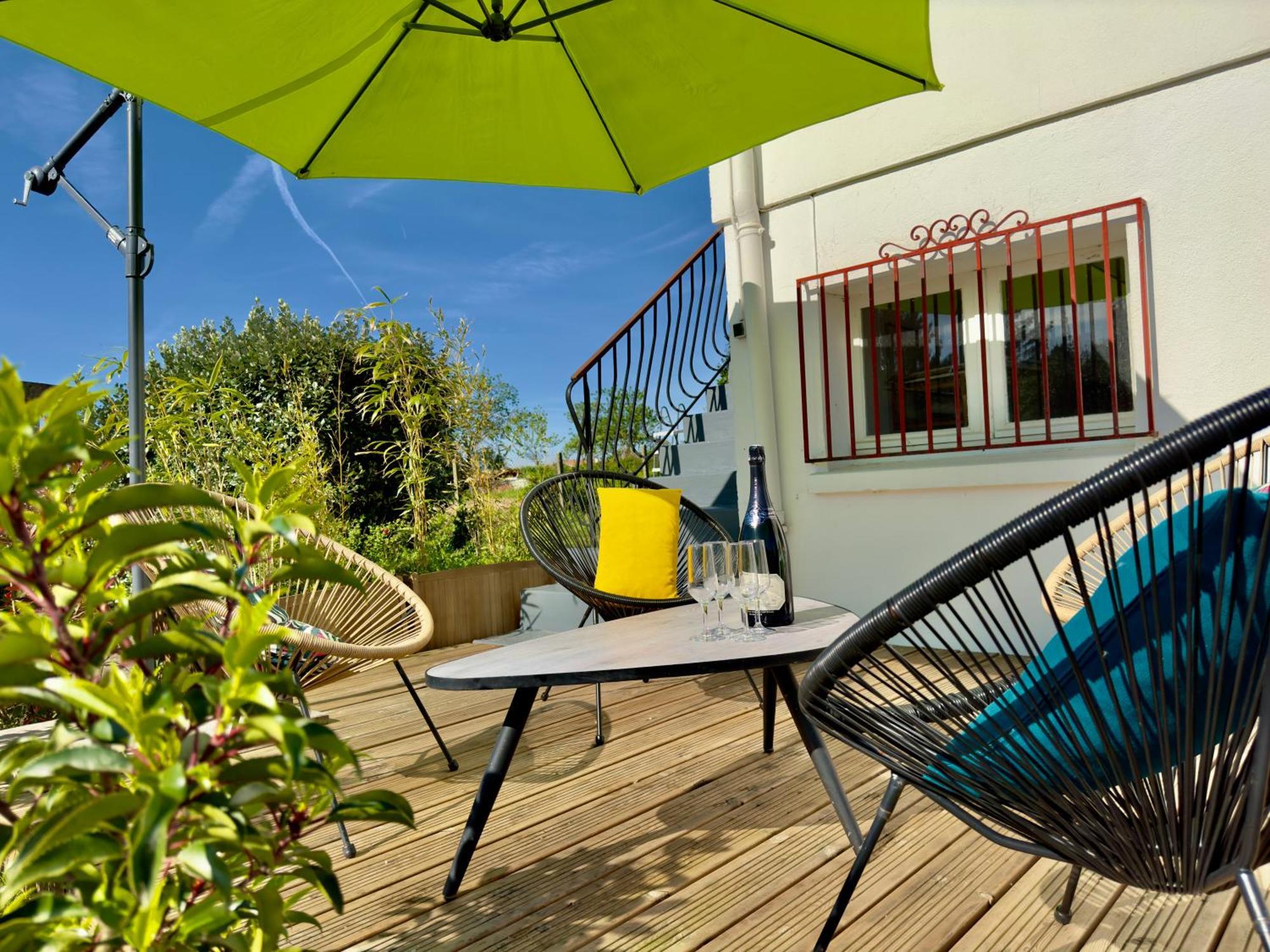 Maison Des Chenes 64 - Independant Apartment With Terrasse Boucau Ngoại thất bức ảnh